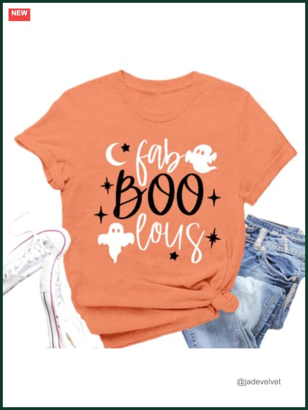 Valiri Women's Halloween Ghost Graphic Tee Short Sleeve Crew Neck